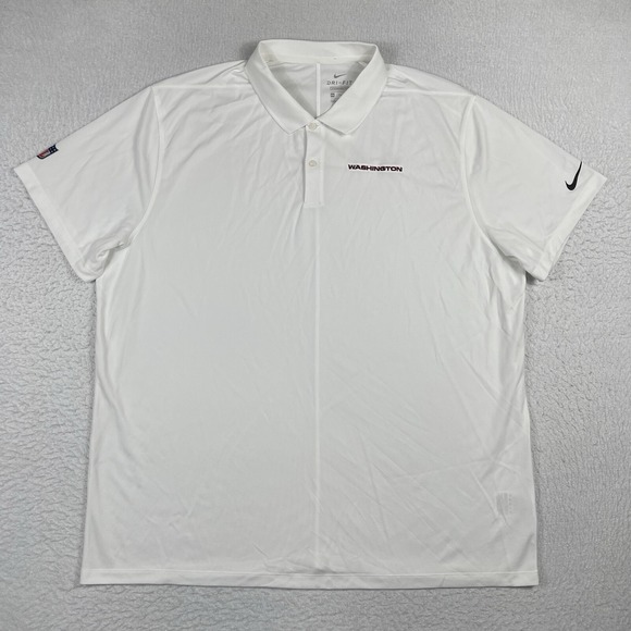 Washington Commanders Polo Shirt Mens XXL NFC‎ East Nike NFL Football Workwear - Picture 1 of 12